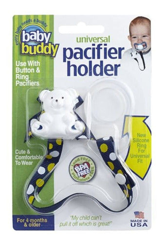 Baby Buddy Universal Chupete Navyyellow Dots 0