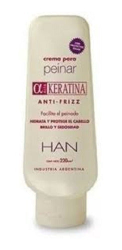 Keratin Hair Cream 220ml Anti Frizz 0