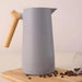 1L Thermal Jug with Wooden Handle and Designer Spout 1