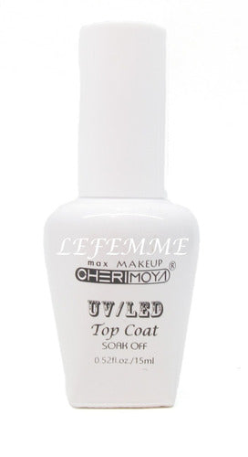 Top Coat Semipermanente Cherimoya Aprobado Anmat Lefemme 0