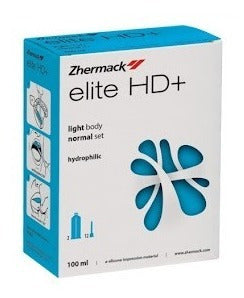 Zhermack Elite HD+ Light Fast Addition Silicone Set Body 2x50ml 3