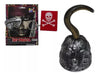 Party Store Pirate Set with Hook, Eye Patch, Hoop and Bandana 0