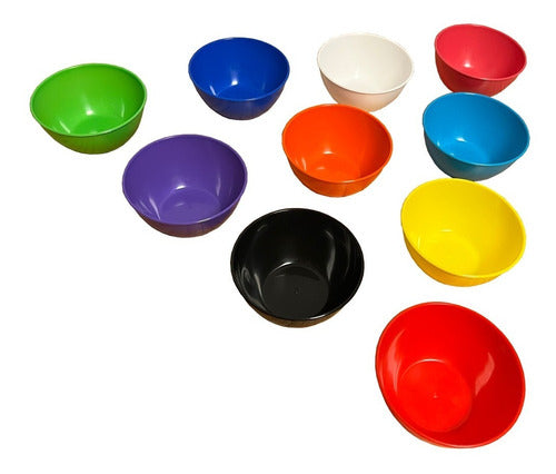 Arboplast 50 Colorful Plastic Bowls 1