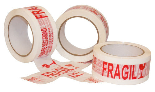 DW Fragile Tape Pack 48x90 X18un Dw Oferta! 0