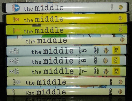 Dvd Box - The Middle 3ª 4ª 5ª 6ª 7ª 8ª 9ª Temporadas 2