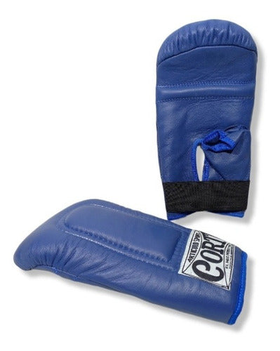 Corti Boxing Bag Gloves Size 4 Original Cow Leather 19
