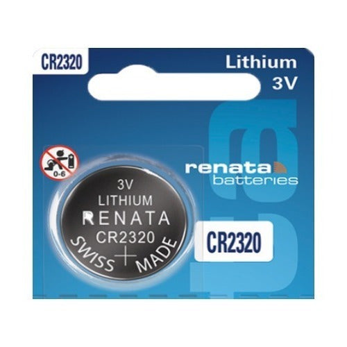 Renata CR2320 2320 Button Cell Battery - Original Swiss - Sealed Blister 0