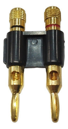 Doble Plug Banana Dorado 1