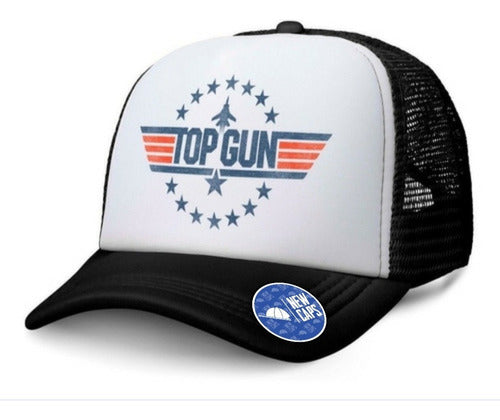 Newcaps Trucker Cap Top Gun Tom Cruise Movie New Caps 0