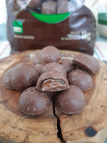 Aguila/Arcor Botoncitos De Chocolate Con Dulce De Leche Ron 500 Gramos 0