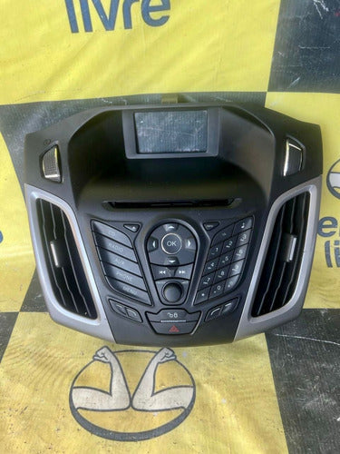 Moldura Com Comando E Radio Original Ford Focus 2014 A 2016 1