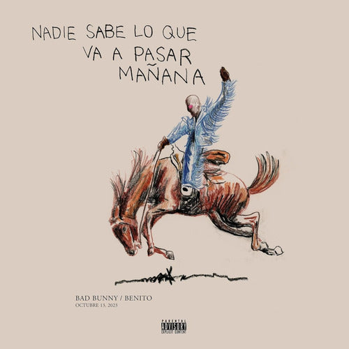 Bad Bunny Nadie Sabe Lo Que Va A Pasar Mañana Vinilo Doble 0