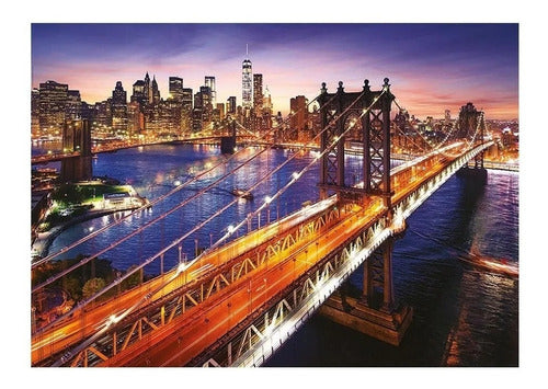 Educa Borras 3000 Pcs Puzzle Manhattan at Sunset 2