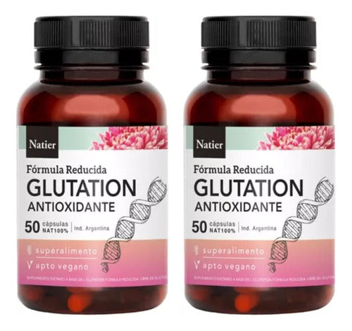 Natier - Glutation Antioxidante X50 Cap 0