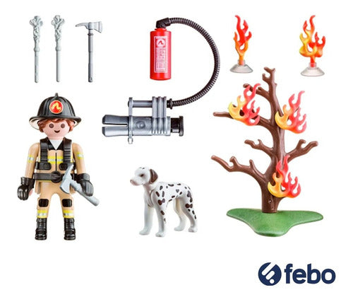 Playmobil Firefighter Briefcase City Action Figure and Accessories 1