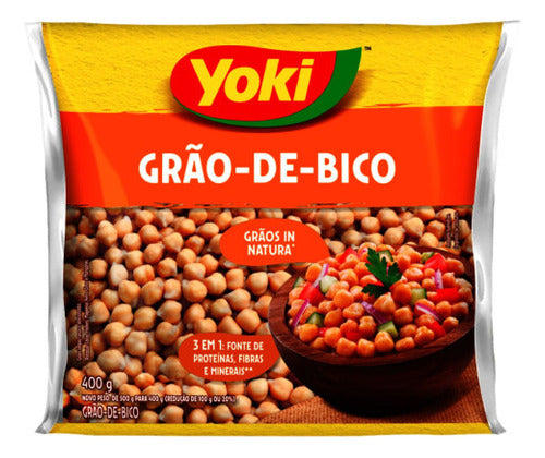 Grão-de-bico Yoki 400g 0