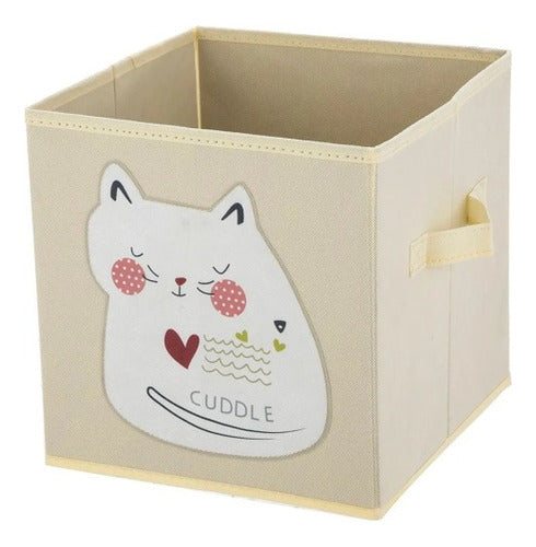 Foldable Animal Toy Storage Basket Organizer 27cm 0