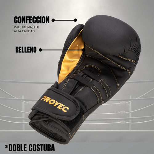 Proyec NITRO MMA Kickboxing Muay Thai Boxing Gloves 3