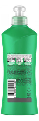 Sedal Pack Crema Para Peinar Rizos Definidos 300 Ml 3