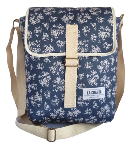 La Cuarta Bolso Matero Neo - Azul/Beige 0