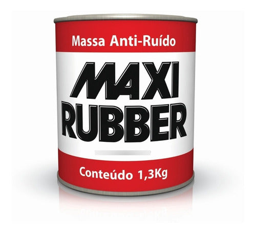 Maxi Rubber Masa Antirruido Goterol Negro 1.3k 0