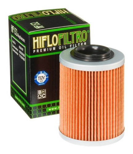 Hiflofiltro Filtro Aceite Bombardier 800 Outlander ATV HF152 Ryd 0