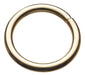 30-Unit Simulated Gold Closed Wire Simple Ring Inner Diameter 25 x 4mm 0