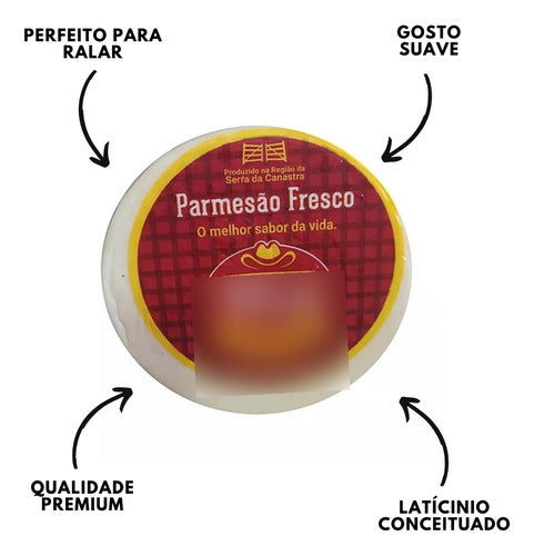 Frios Queijo Parmesão Fresco Vila Caipira 2