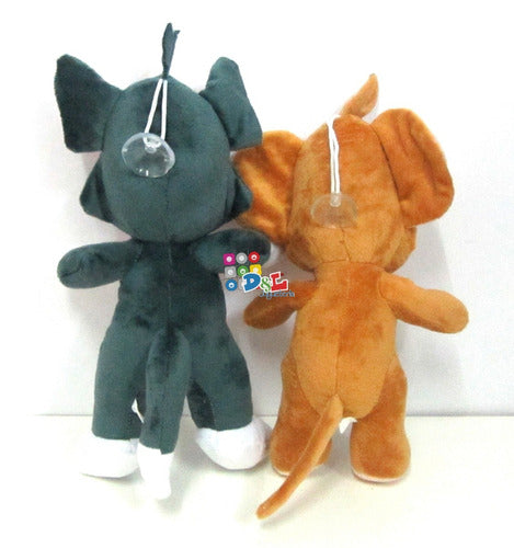 Tom and Jerry Plush Toys - Price for the 2 Washable Fabric 28cm 2