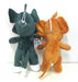 Tom and Jerry Plush Toys - Price for the 2 Washable Fabric 28cm 2