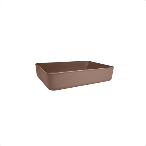 Plásticos Cerri Modern Line Plastic Organizer Basket 37x26x8 Cm 0