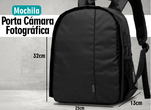 Camera Backpack with Adjustable Padded Dividers 1