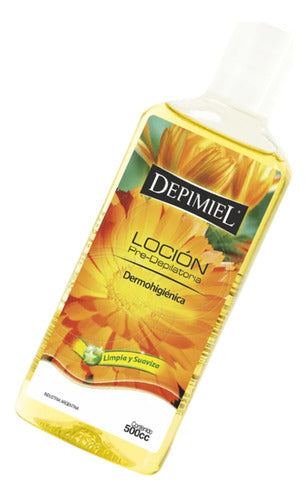 Depimiel Gel Refrescante Post  + Loción Pre Depilación 4