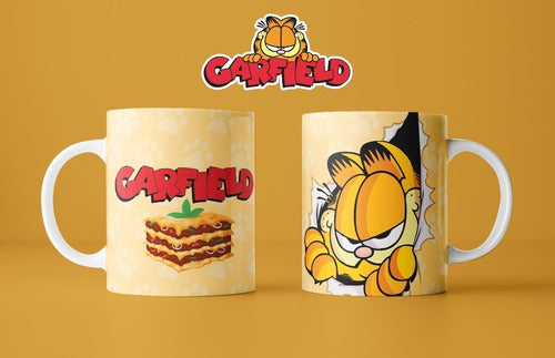 Kit Diseños Plantillas Tazas Garfield Sublimación M1 7