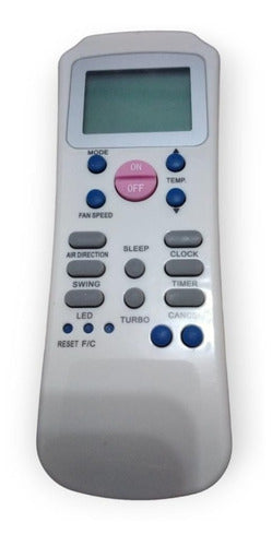 Surrey Carrier Air Conditioner Remote Control AR820 0