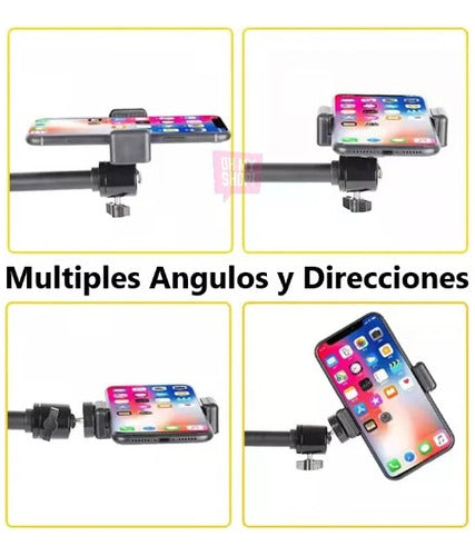 Tabletop Tripod for Cell Phone Tutorials Videos Photos Reels 2