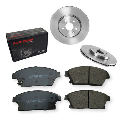 Chevrolet Tracker 2011-2016 1.8 16v Del Kit Discs+Pads 0