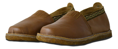 Hechos Leather Leather Alpargata with Rubber Sole 7