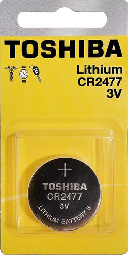 Pila Batería Cr2477 Litio 3v Toshiba - Electroimporta - 1