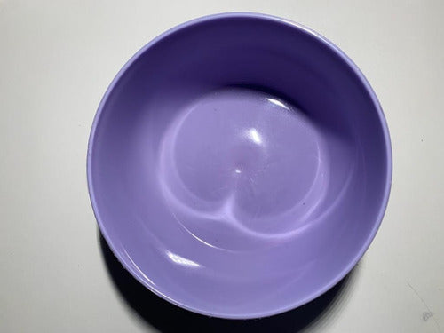 Bowl Plastico Lila De 15cm Recipiente Compotera Cereales 3