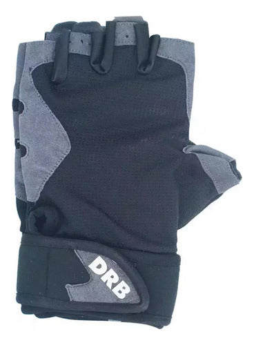 DRB Guantes Gym Fitness Cromo Unisex Gimnasio Entrenamiento 0