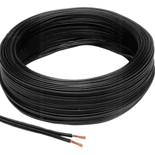 Conduelec Black Bipolar Parallel Cable 2 X 2.5 Mm Roll of 25 Meters 0