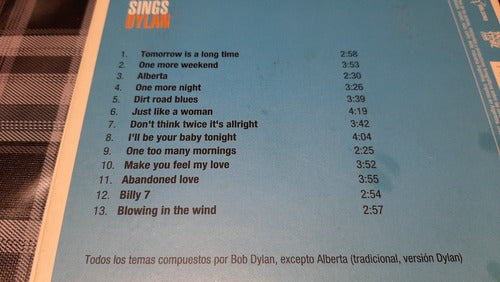 Fernando Goin - Sing Dylan - Cd Original 2006 1