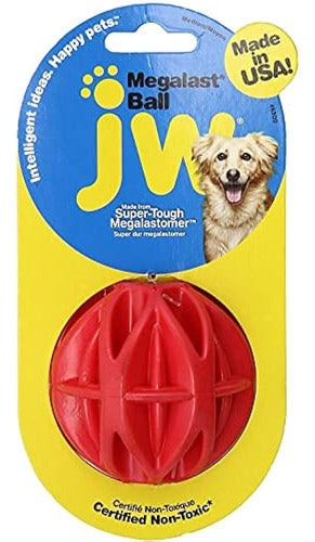 Juguete Para Perros Jw Pet Medium Megalast Ball, Paquete De 1