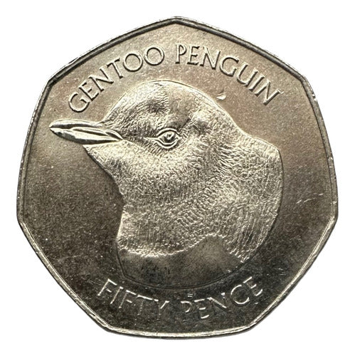 Malvinas - Falkland - 50 Pence - Year 2018 - Penguins #1 0