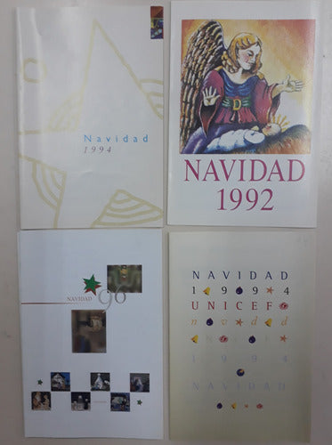 Filatelia Arg. Volantes Filatélicos - Navidad 1992/93/94/96 0