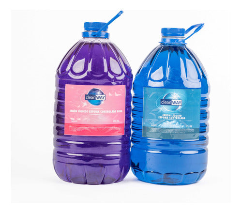 CleanWay Liquid Laundry Soap (Controlled Foam) - 5 Liters 1