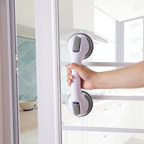 Secure Suction Cup Handle Grip No Screws Needed for WC Doors 1