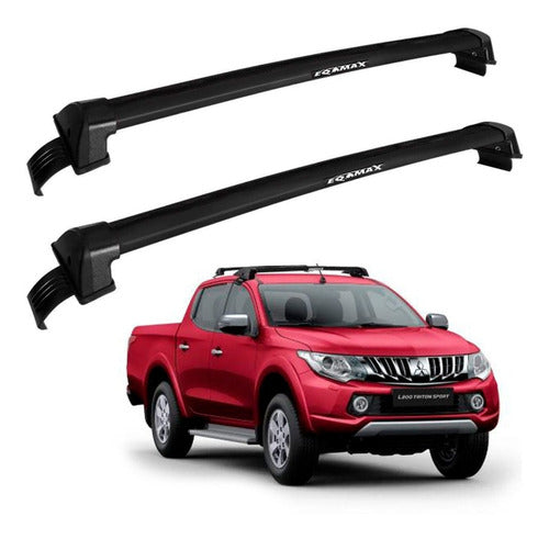 Mitsubishi Triton Sport 2017 Eqmax Aluminum Roof Rack 0