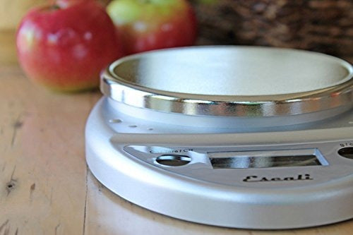 Escali Primo Digital Kitchen Scale 11lb / 5kg, Chrome Color 1